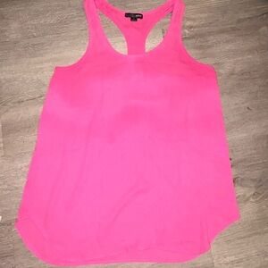 Aqua Vibrant Pink Sleeveless Top